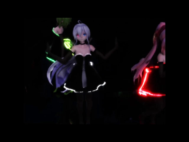 【mmd】「echo」 luka,haku,gumi
